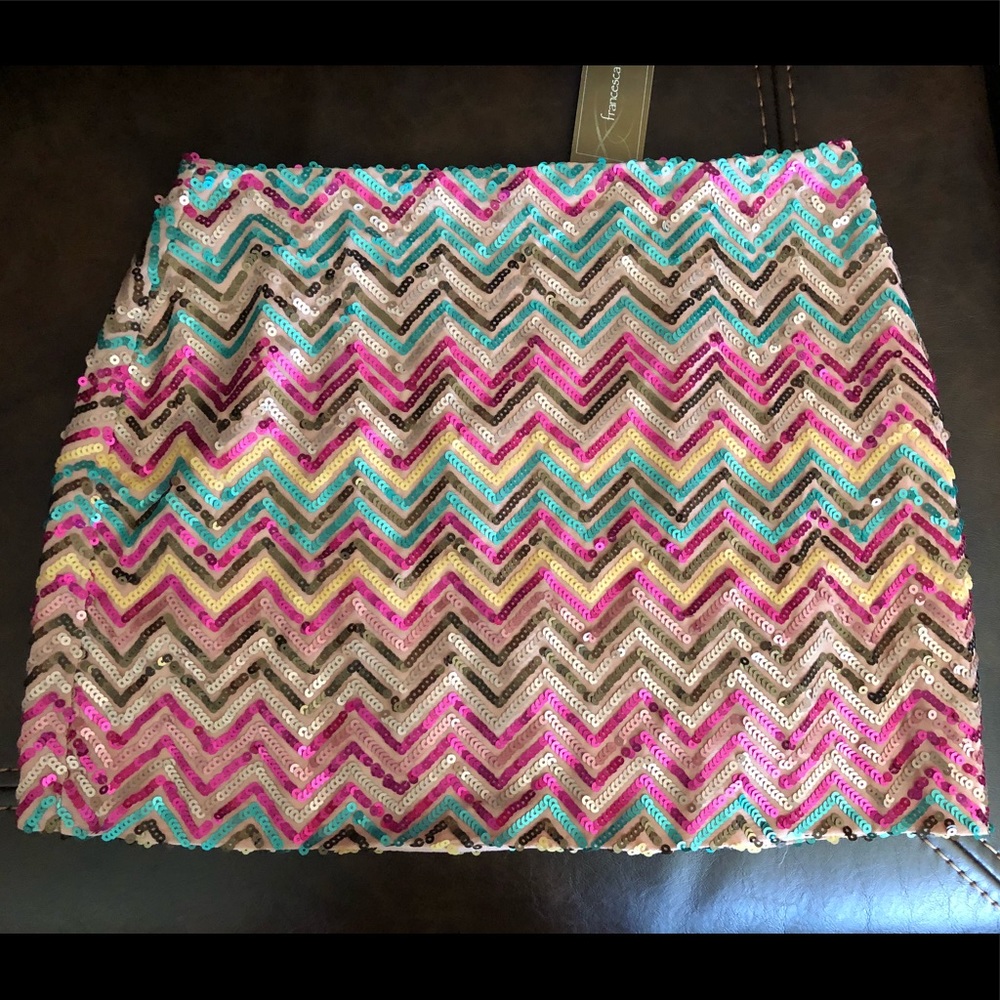 Chevron Skirt